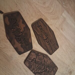 Leather Patch Items: Rustic Elegance